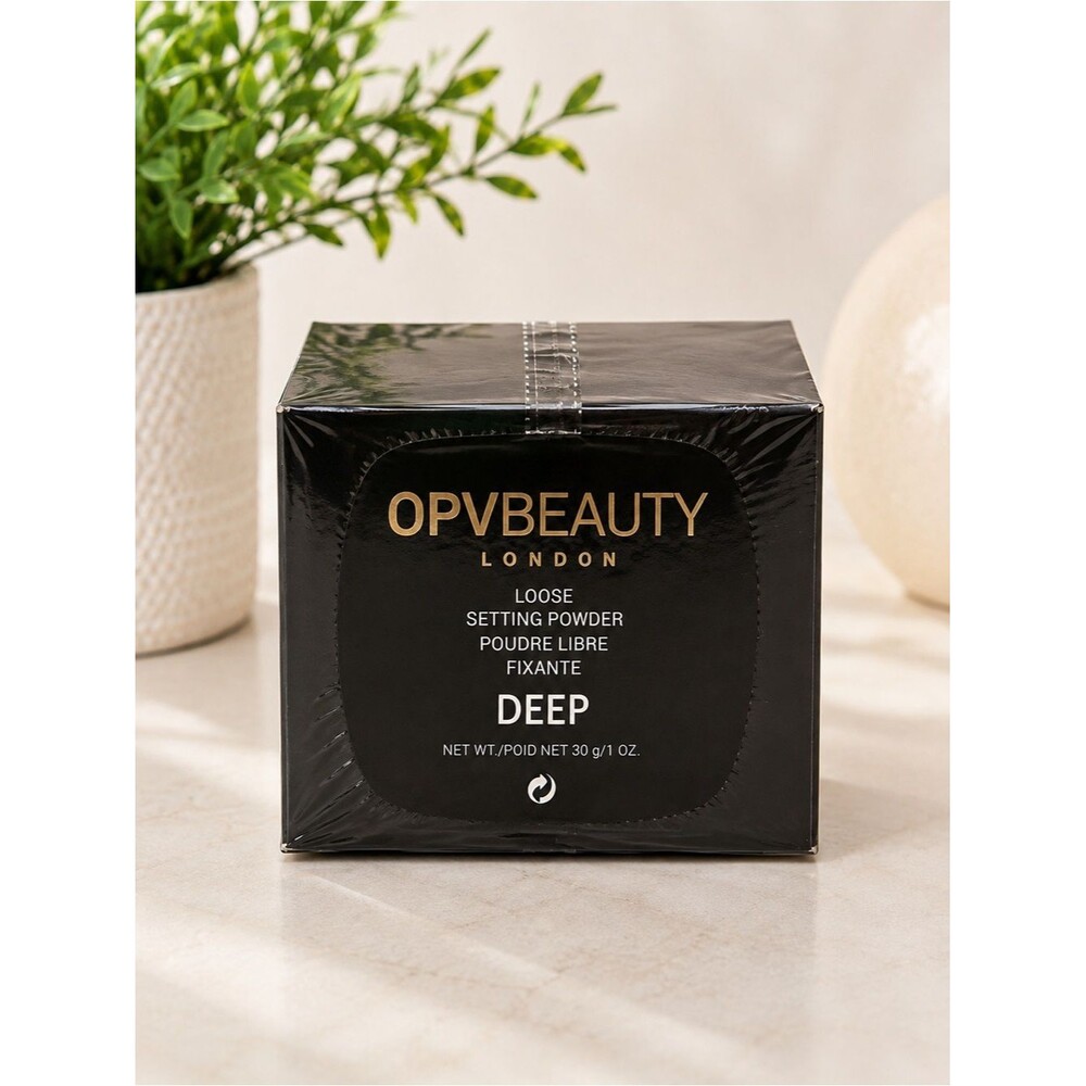 $10 SALE 💋OPV Beauty London Loose Setting Powder Deep - Picture 2 of 2
